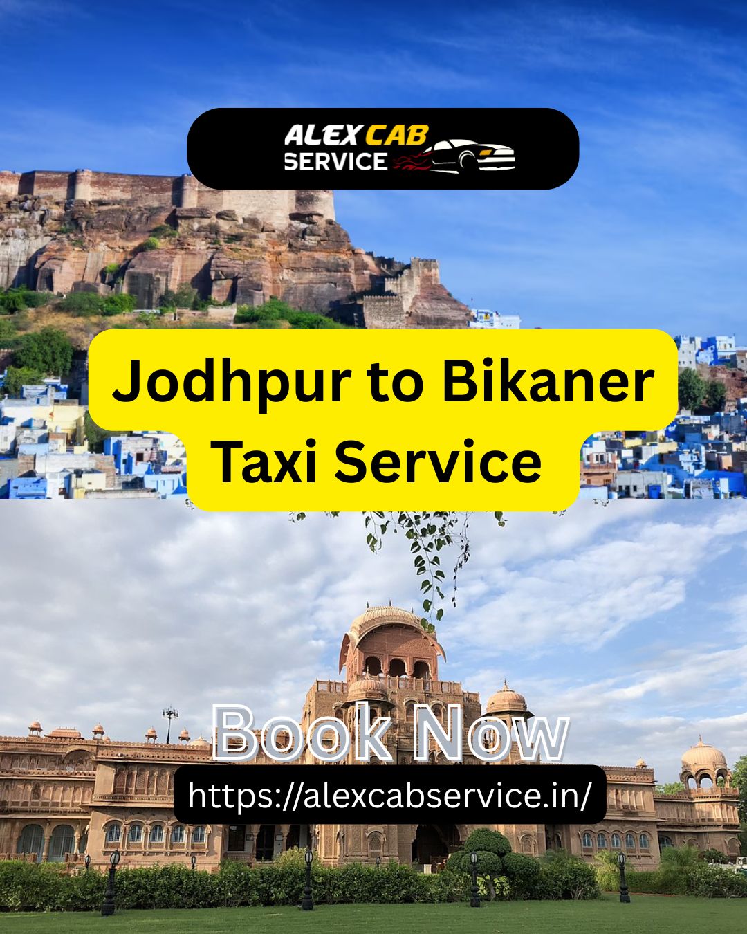 Jodhpur to Bikaner Taxi