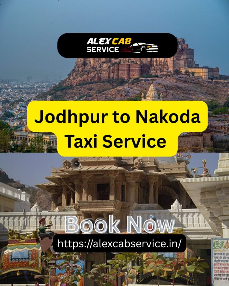 Jodhpur to Nakoda Taxi