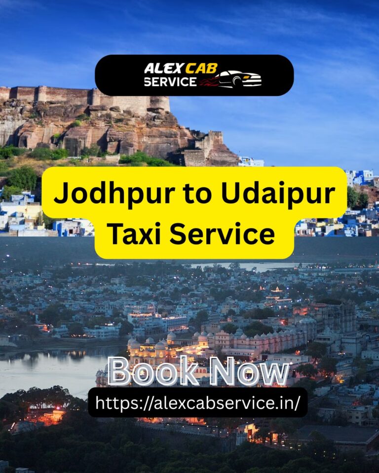 Jodhpur to Udaipur Taxi Service