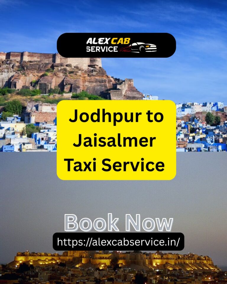 Jodhpur to Jaisalmer Cab